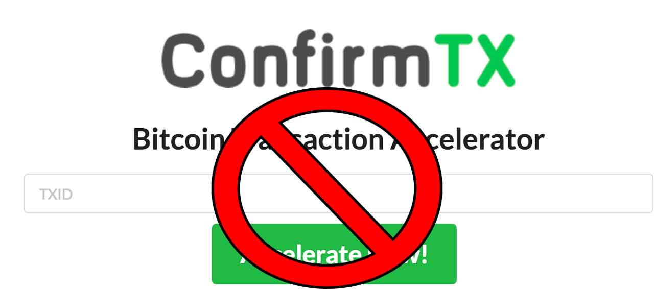 Confirmtx.com se convierte en SCAM y estafa BTC