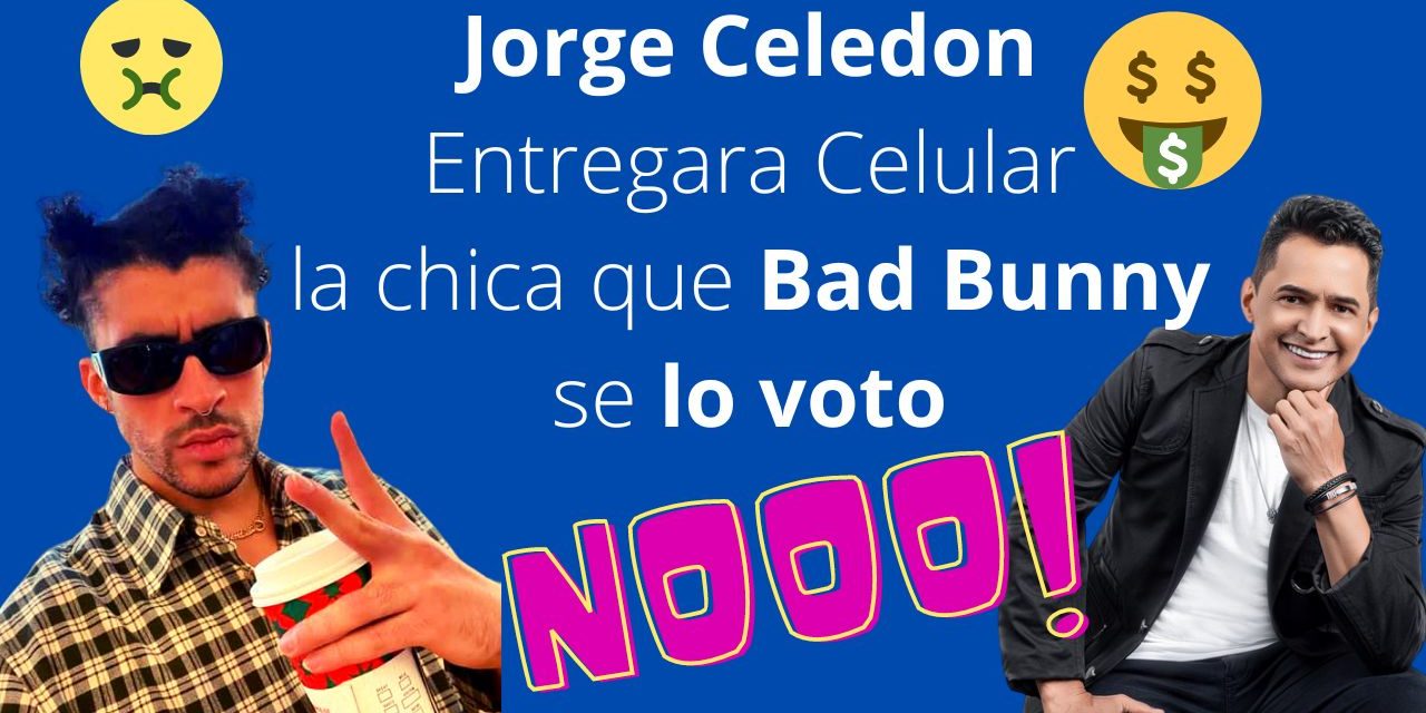 <strong>Bad Bunny, el cantante de reggaeton, hizo un acto de mala fe al votar un celular a una desafortunada fan en el público.</strong>