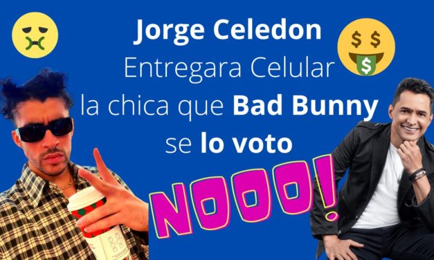 <strong>Bad Bunny, el cantante de reggaeton, hizo un acto de mala fe al votar un celular a una desafortunada fan en el público.</strong>