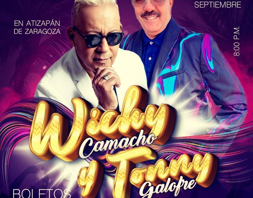 Un encuentro único: Wichy Camacho y Tony Galofre llevan la Salsa Romántica a lo más alto en un concierto inolvidable en México