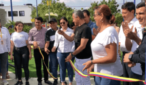 inauguracion cancha deportiva sacudete villa del rosario