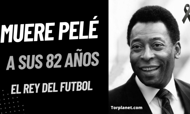 Pelé,  el mejor futbolista de la historia, falleció este jueves 29 de diciembre en Sao Pablo a los 82 años.